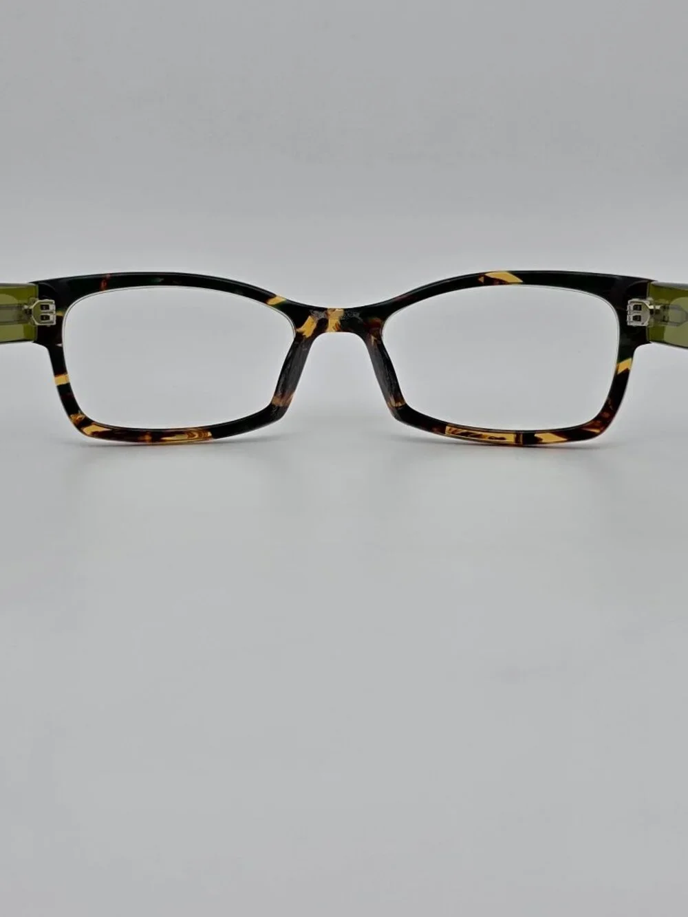OGI Eyewear 3104/1378 Green Camouflage Crystal Green Eyeglasses Frame w/ Case